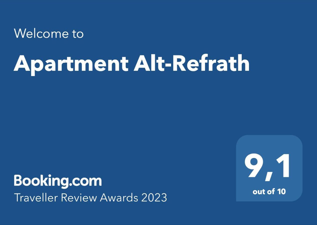 Apartment Alt-Refrath Bergisch Gladbach Kültér fotó